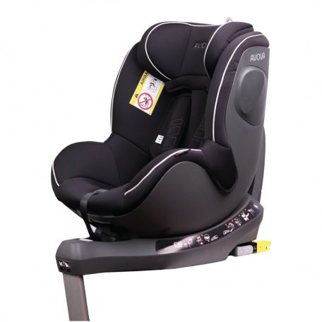 Avova Sperber-Fix I-Size 360° biztonsági gyerekülés 40-105 cm - Pearl black 