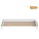 Faktum Alda Classic toldalék komódhoz - Coimbra / magasfényű fehér 