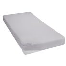 Baby Shop pamut,gumis lepedő 70*140 cm - szürke