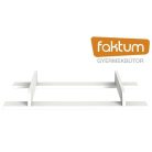 Faktum Colette Fehér toldalék komódhoz - Fehér