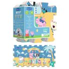 Trefl szivacs puzzle - Peppa malac nyaral