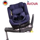 Avova Sperber-Fix I-Size 360° biztonsági gyerekülés 40-105 cm - Atlantic blue 