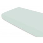 Baby Shop pamut,gumis lepedő 60*120 - 70*120 cm-es matracra használható  - menta 