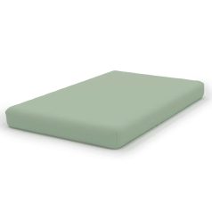   Baby Shop pamut,gumis lepedő 60*120 - 70*120 cm-es matracra használható  - zöld