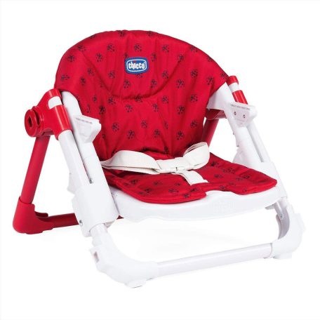 Chicco Chairy 2in1 székmagasító ülőke és kisszék -  Ladybug piros