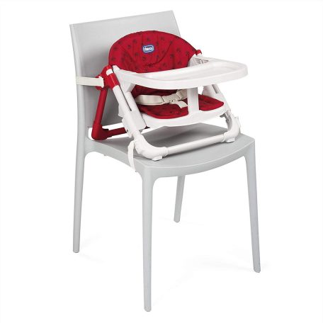 Chicco Chairy 2in1 székmagasító ülőke és kisszék -  Ladybug piros