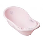Tega Baby 86 cm leereszthetős babakád - Little Bunnies light pink