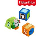 Fisher Price: Változatos anyagok állatos kocka