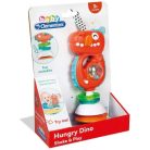 Clementoni Éhes dinoszaurusz  bébi csörgő játék hanggal