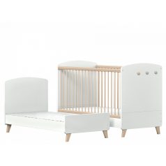 Faktum Colette Fehér 70*140-as babaágy - Fehér/Coimbra