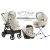 Inglesina Aptica Quattro 4in1 babakocsi szett I-Size Darwin hordozóval - Cachemire Beige