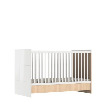 Faktum Alda Classic átalakítható 140-es babaágy - Coimbra / magasfényű fehér 