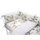 Baby Shop 5 részes babaágynemű - szürke koala maci