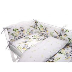 Baby Shop 5 részes babaágynemű - szürke koala maci