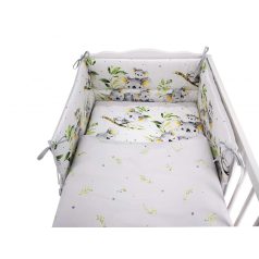 Baby Shop 5 részes babaágynemű - szürke koala maci