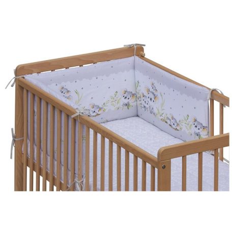 Baby Shop 5 részes babaágynemű - szürke koala maci