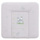 Ceba Baby puha pelenkázó lap 75*72 cm - szürke zebra