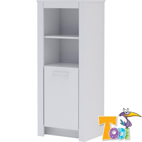 Todi White Bunny babaszoba  - erezett fehér /magasfényű fehér