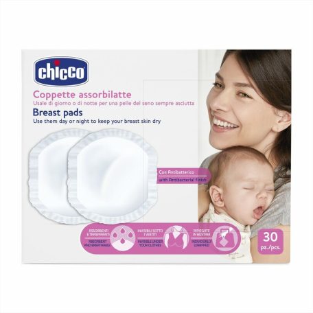 Chicco antibakteriális, eldobható melltartóbetét - 30db