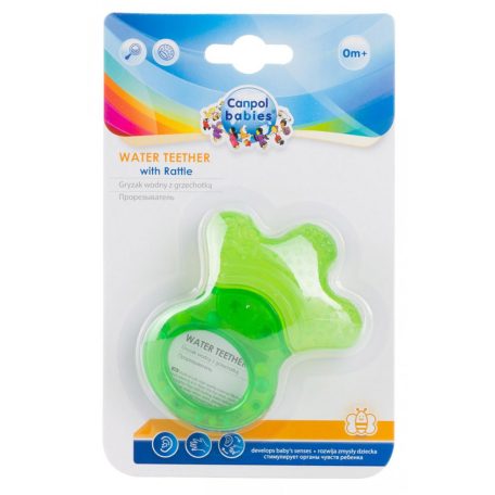 Canpol csörgő hűtőrágókával 56/136 - zöld