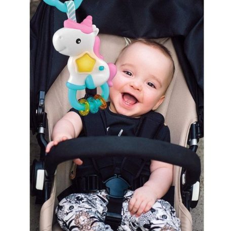 Clementoni Unikornis bébi csörgő funkcióval