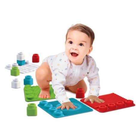 Clementoni Clemmy puha játszószőnyeg és építőkocka szett