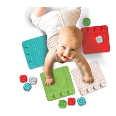 Clementoni Clemmy puha játszószőnyeg és építőkocka szett
