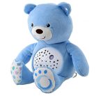 Chicco Baby Bear plüss maci projektor kék 