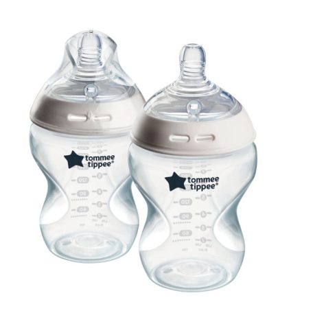 Tommee Tippee Closer To Nature 2*260ml cumisüveg - 0+