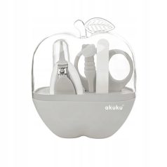 Akuku baba manikűrkészlet -  Apple szürke