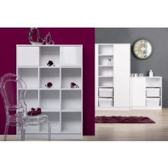   Faktum Alda Jégfehér széles nyitott tároló - Fehér / magasfényű fehér 