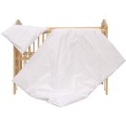 Baby Shop 2 részes babaágynemű 90x120 cm - fehér 
