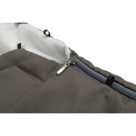 Polár bundazsák babakocsiba - cappuccino