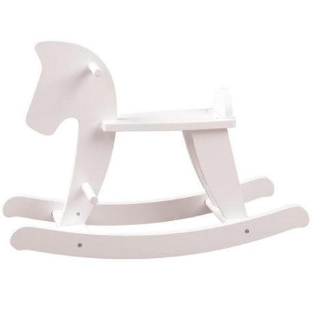 Fehér fa hintaló
