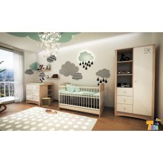 Todi Magic babaszoba I. - szilfa/fényes fehér