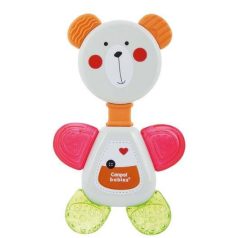 Canpol csörgő  rágóka - szürke maci