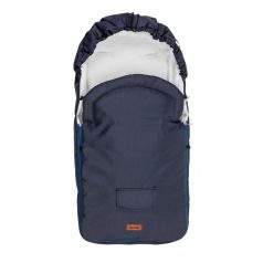 Polár bundazsák babakocsiba - kék