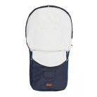 Polár bundazsák babakocsiba - kék
