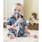 Chicco Pocket Friend szundikendő cumitartópánttal -  rózsaszín