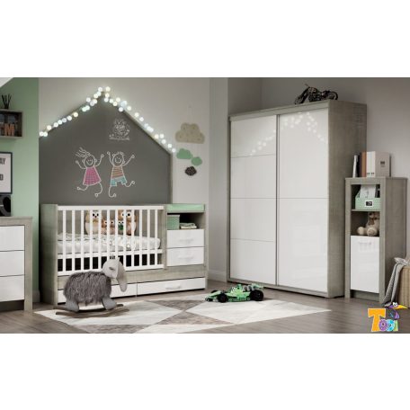 Todi Cube 2 gardróbszekrény 140-es