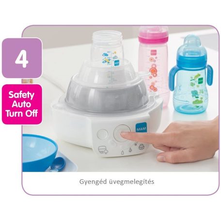 MAM Elektromos üvegsterilizáló és expressz cumisüveg - melegítő 