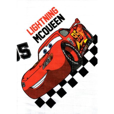 Disney textil tetra pelenka 70*70cm -  lightning mcqueen