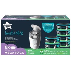   Tommee Tippee Twist pelenkacsomagoló utántöltő citrus - 6db
