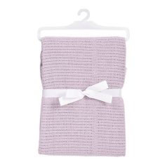 BabyDan Horgolt pamut takaró - lila