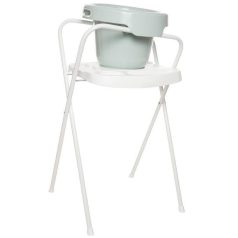 Fürdető vödör  +  Bébé-Jou kádállvány - Sky Green