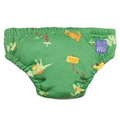 BambinoMio úszópelenka S 5-7 kg - Green Dino