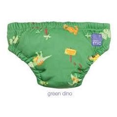 BambinoMio úszópelenka S 5-7 kg - Green Dino