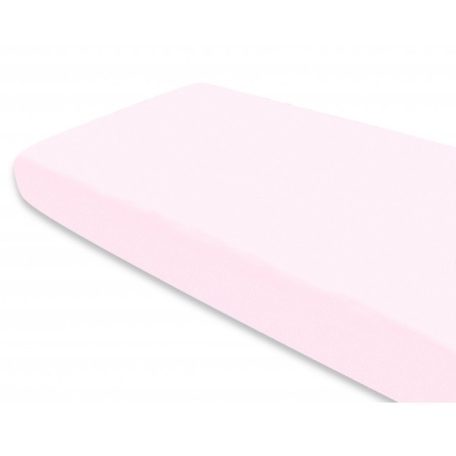 Baby Shop pamut,gumis lepedő 70*140 cm  - rózsaszín