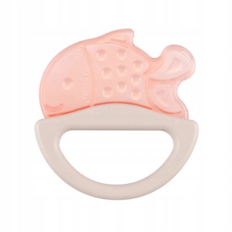 Canpol csörgő-rágóka - rózsaszín halacska