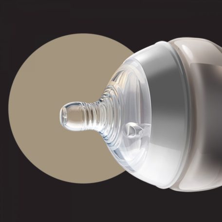Tommee Tippee Closer To Nature 2db-os szilikon 6+ etetőcumi - gyors folyású